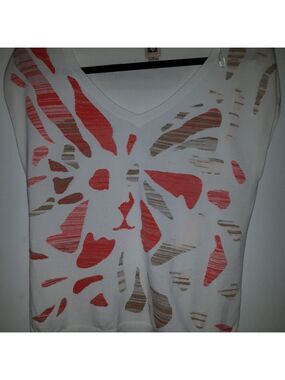 Anne Klein Cap sleeve sweater XL